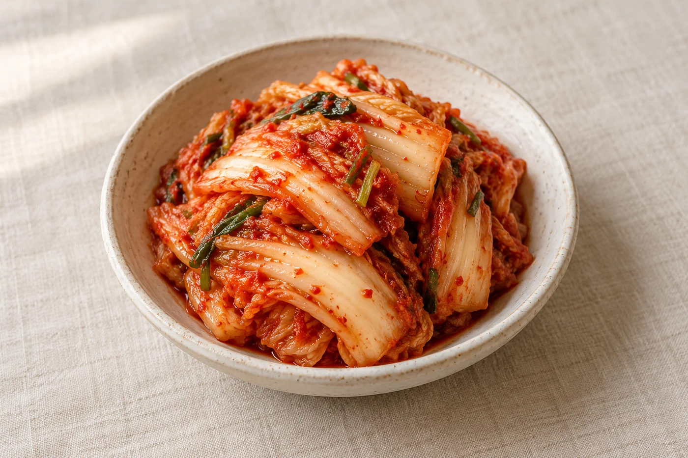 Kimchi · Illustrative images. These are not photographs of the actual product, salt pans or work at the source.